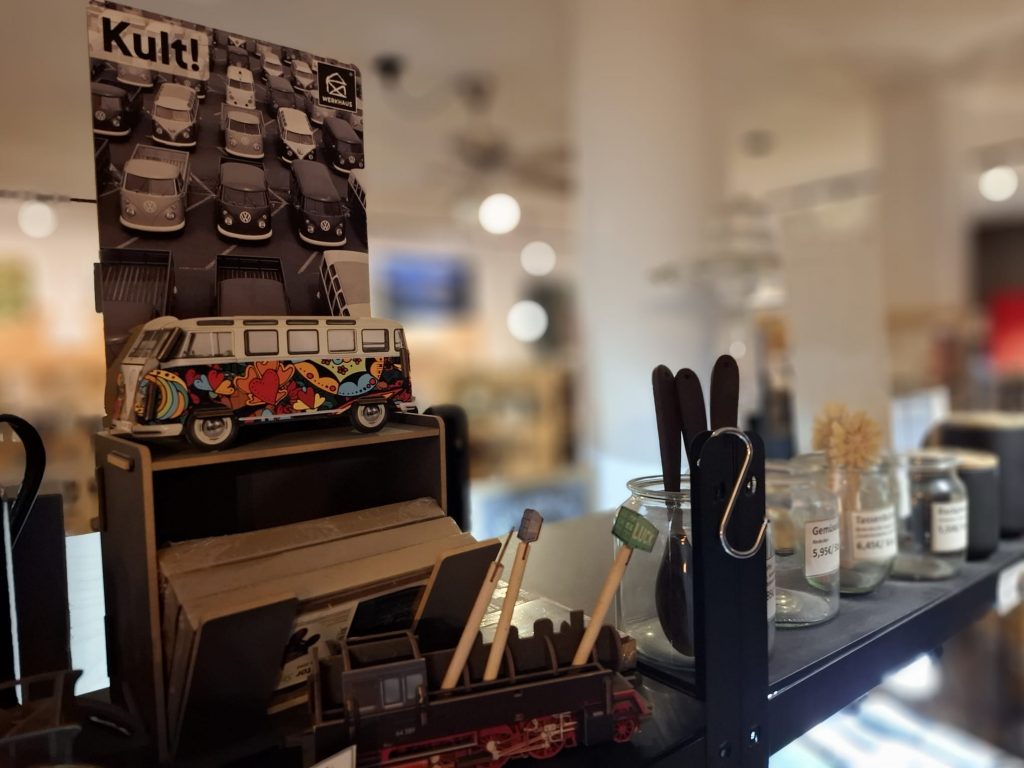 Dekoartikel im Unverpackt und Gut Bückeburg