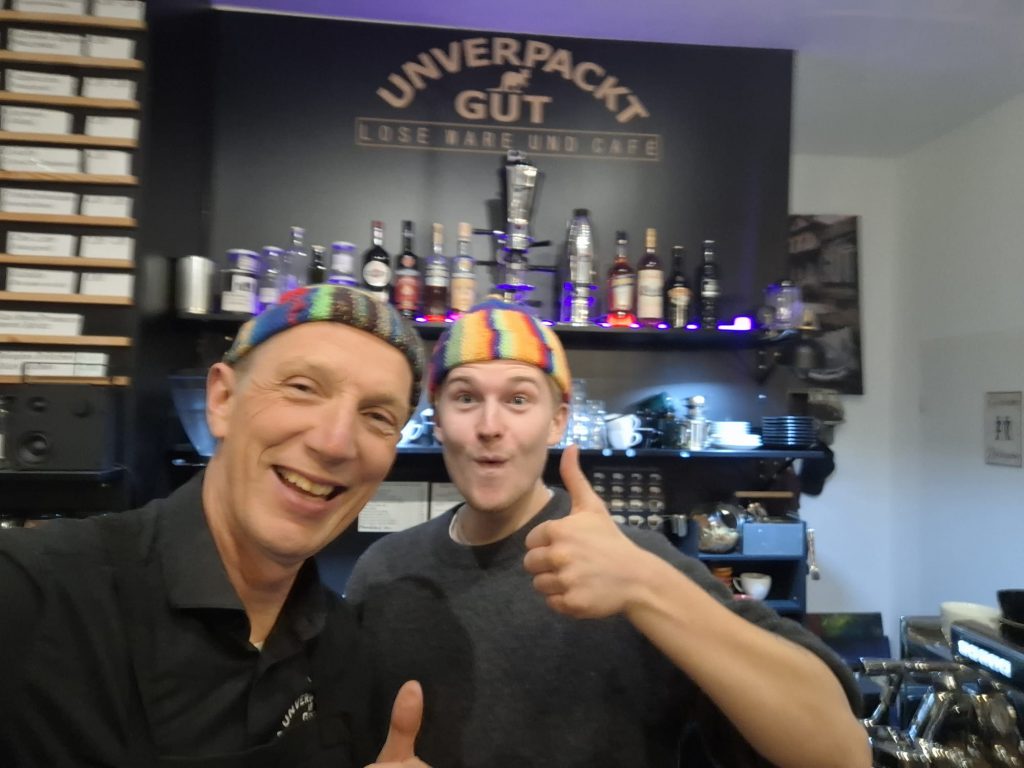 Detlef Rieger im Unverpackt und Gut Bückeburg